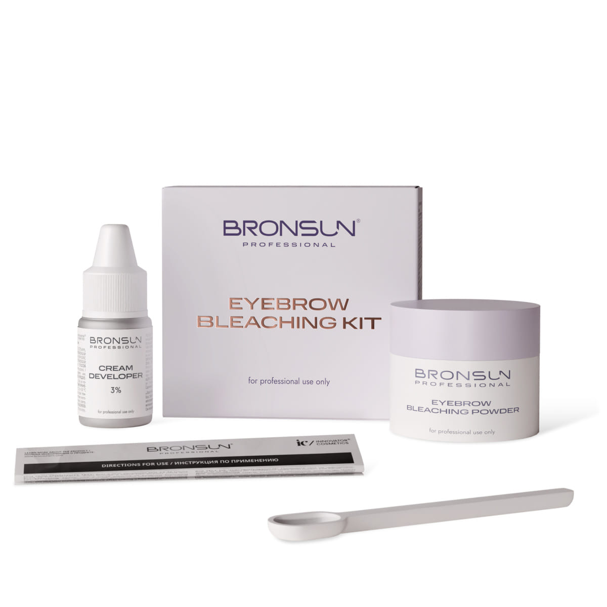 Набор для осветления бровей Bronsun Professional Eyebrow bleaching kit