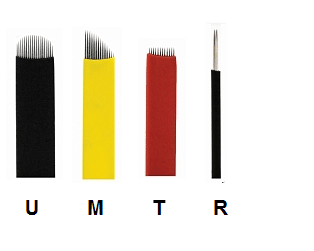 Одноразовые стерильные насадки (иглы) для микроблейдинга. Как определить тип и назначение насадок.