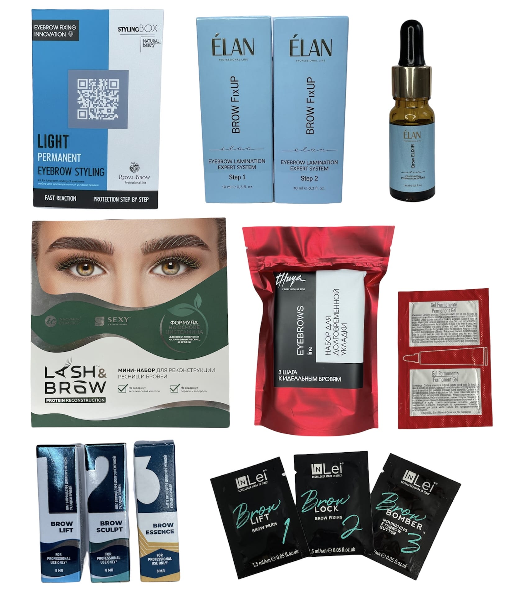 Долговременная укладка бровей