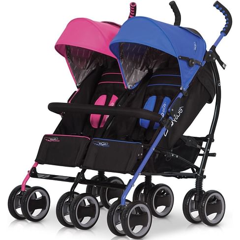 Прогулочная коляска для двойни easyGO DUO COMFORT