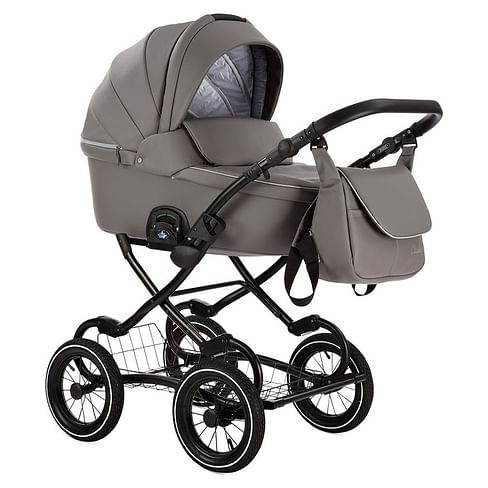 TUTIS Коляска 2 в 1 ZIPPY CLASSIC КОЖА ГРАФИТ5134986 TUTIS