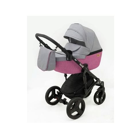 Ray Corsa 2 в 1 + переноска (10 серый лен - малиновый лен)5143912 Ray
