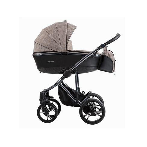 КОЛЯСКА 2 В 1 цвет 01 DARK Bebetto BRESSO PREMIUM 2020