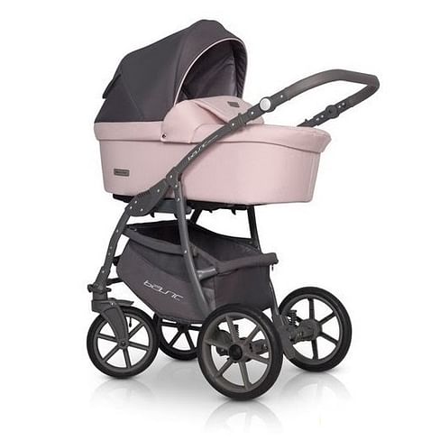 Коляска 2 в 1 Riko Angelo Basic Pastel Цвет 35 (03/Powder Pink)