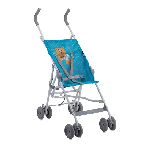 Прогулочная коляска Lorelli Flash Blue Hello Bear / 10020431718