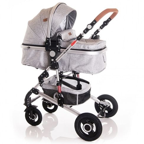 Коляска 3 в 1 Lorelli Alba Light Grey / 10021472061