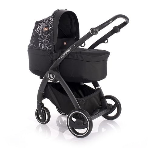 Коляска универсальная Lorelli California Black Marble / 10021572098