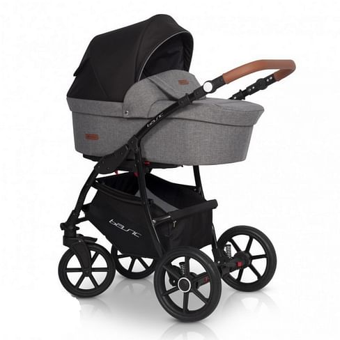 Коляска 3 в 1 Riko BASIC PLUS (anthracite)