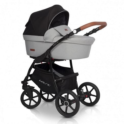 Коляска 3 в 1 Riko BASIC PLUS (grey fox)