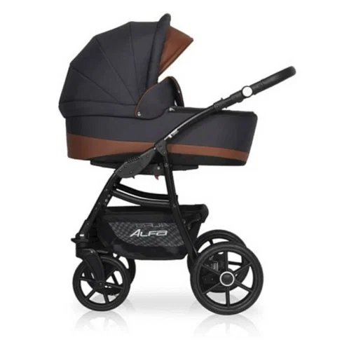 Коляска 2 в 1 (03 cognac) Riko ALFA ECCO