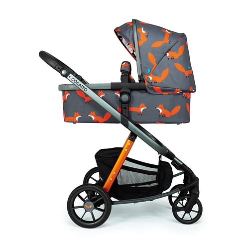 Коляска 2 в 1 Cosatto Giggle Quad / 4164 (Charcoal Mister Fox)