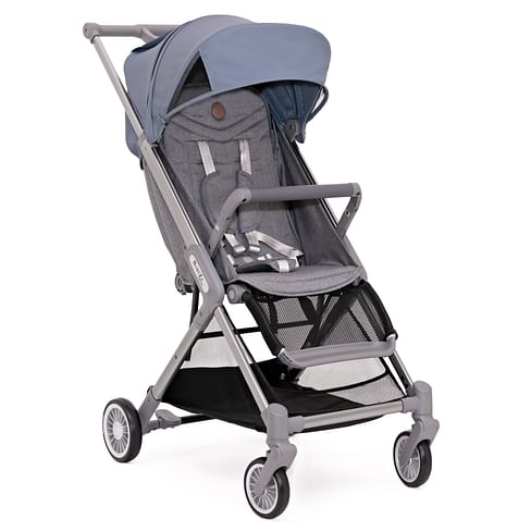 Прогулочная коляска Babyzz Prime (серый/голубой)