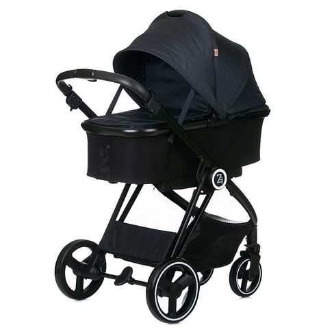 КОЛЯСКА 2 В 1 Babyzz В102 (синий)