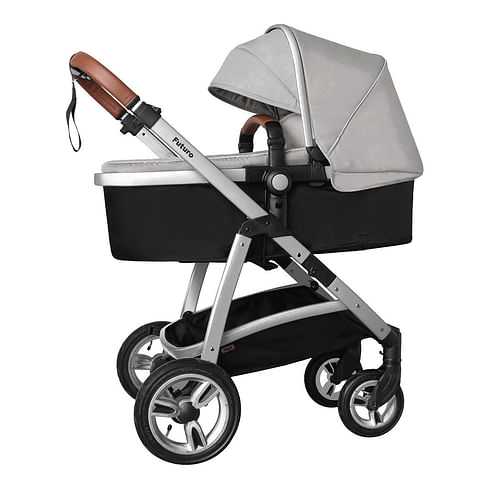 Коляска 2 в 1 Carrello (карелло) Baby Tilly T-165 Futuro (Mist Grey)