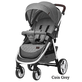 Прогулочная коляска Baby Tilly T-191 Ultimo (Coin Grey)