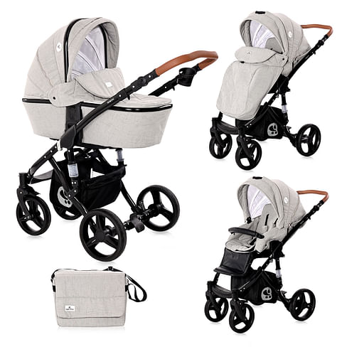 Коляска 2 в 1 Lorelli Rimini (Steel Grey)