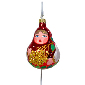 Елочная игрушка Матрешка