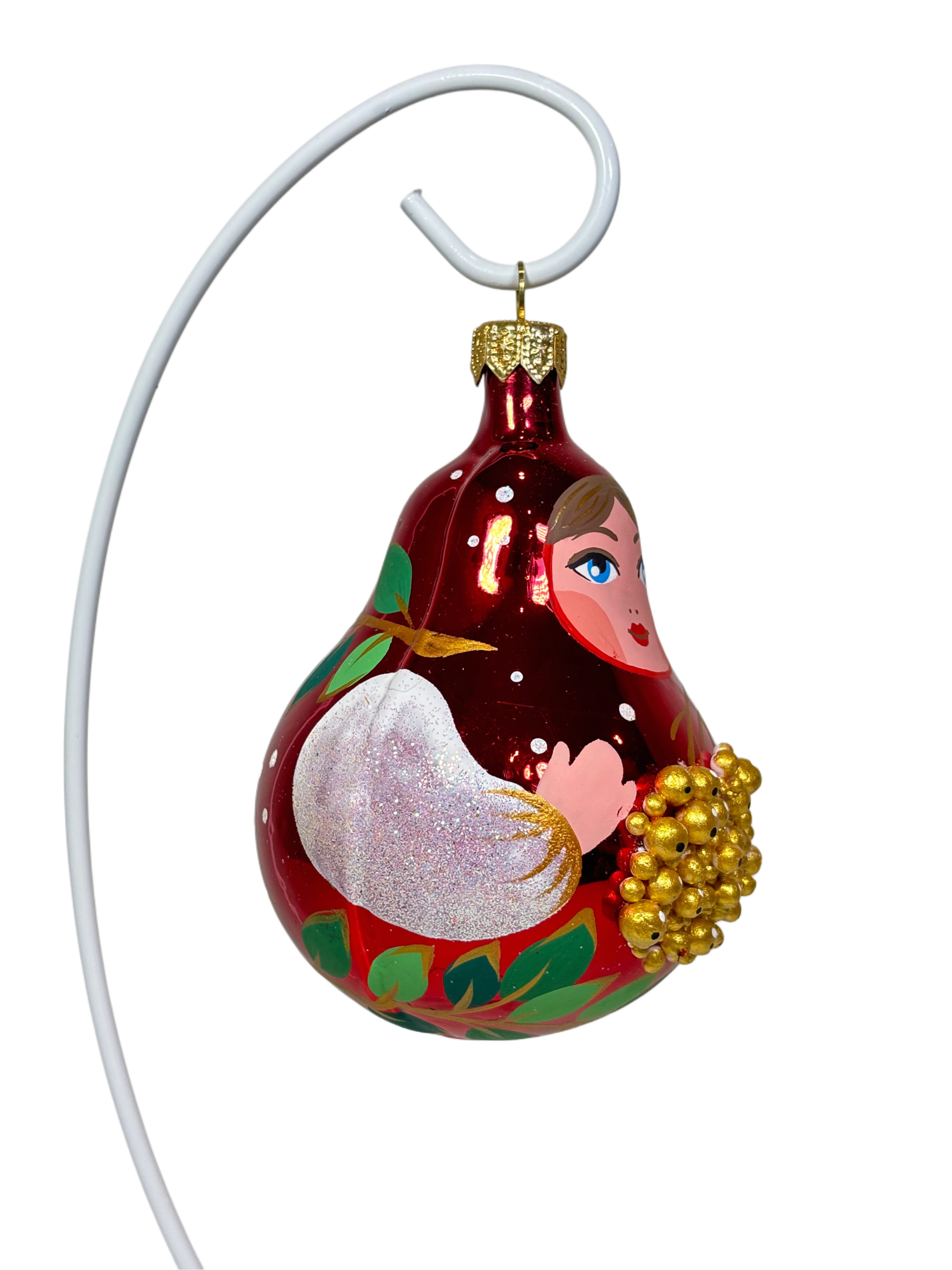 Елочная игрушка Матрешка