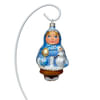 Елочная игрушка Девочка со снеговиком арт. re - 115