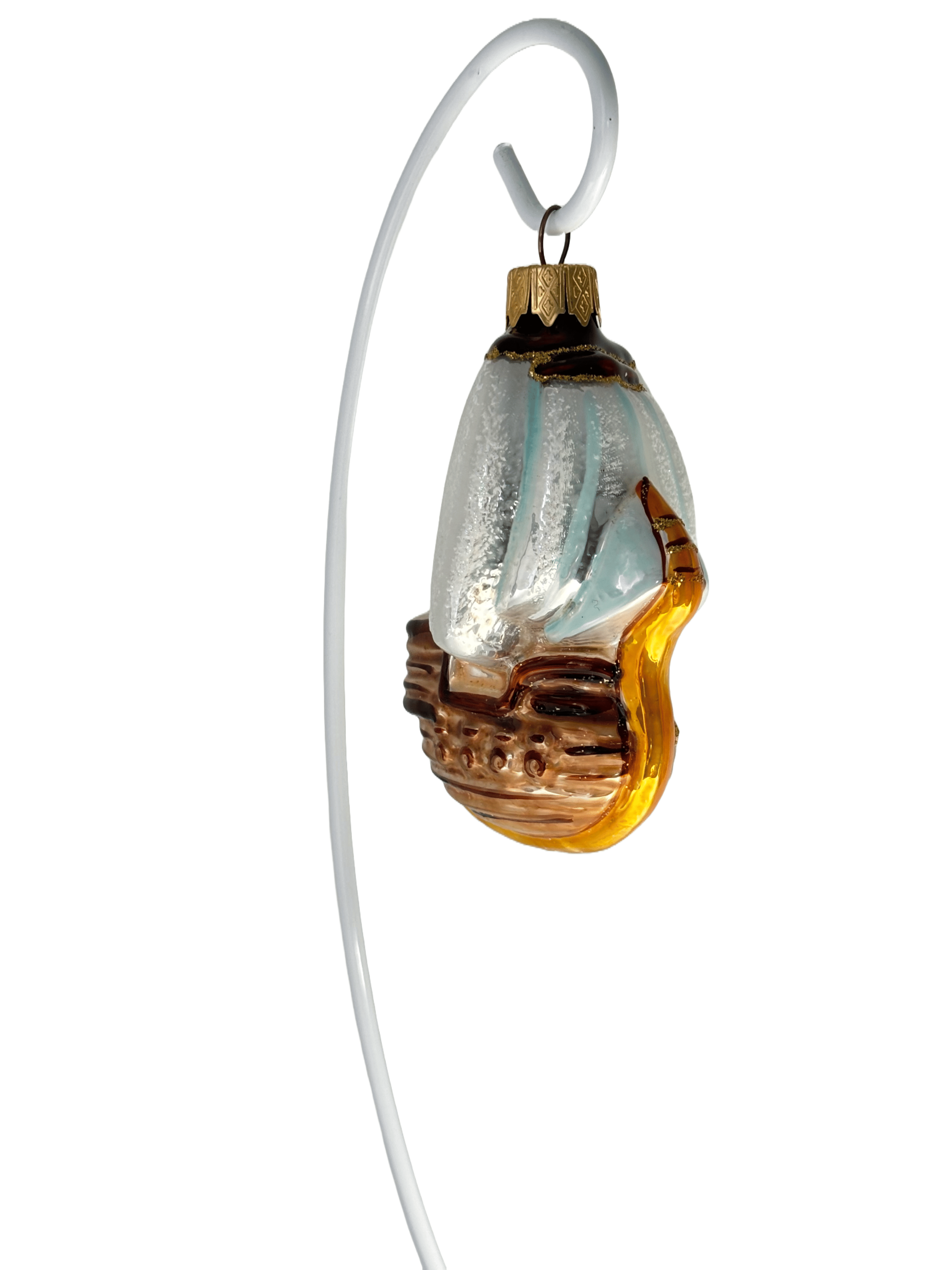 Елочная игрушка Парусник - корабль