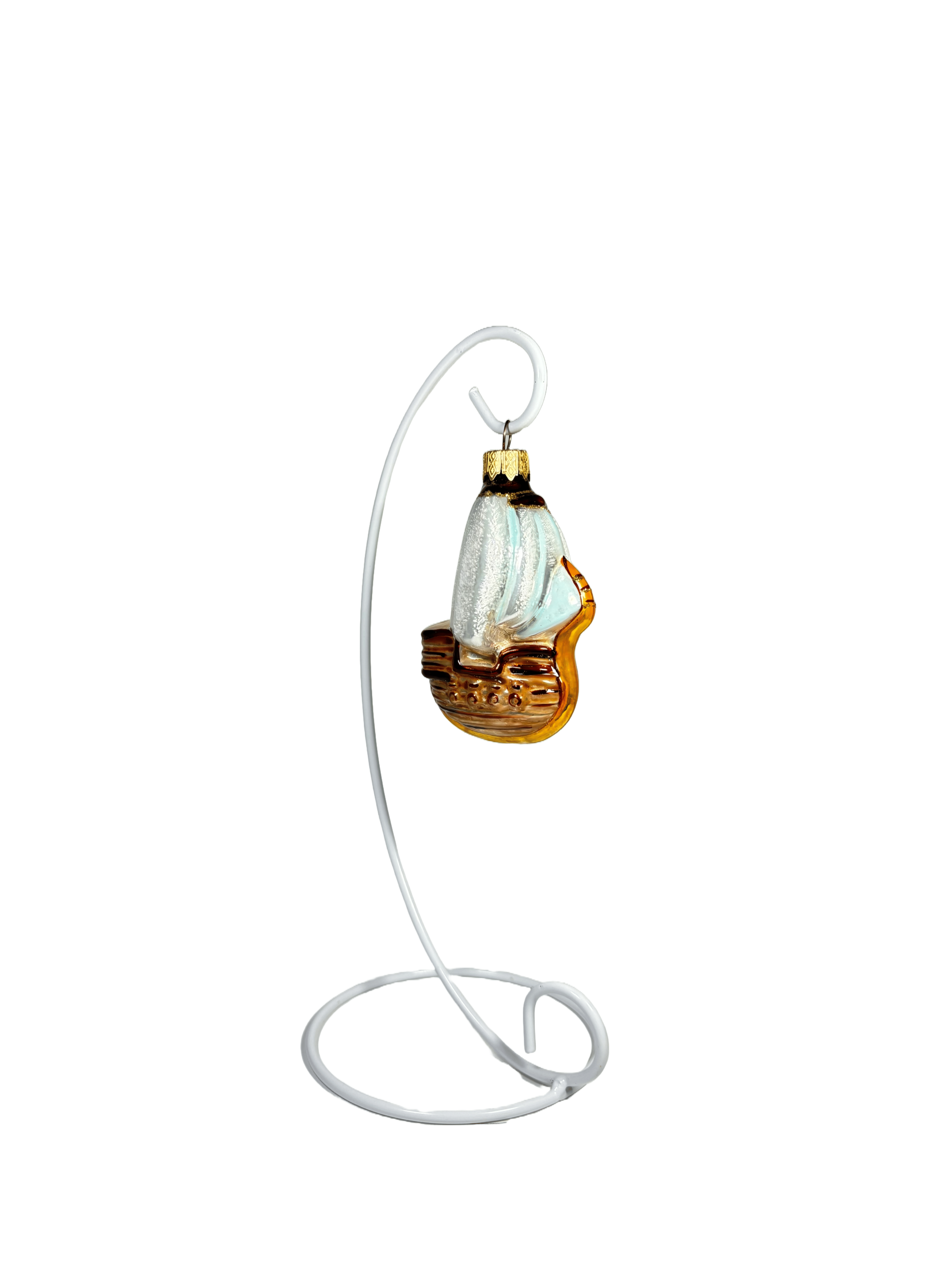 Елочная игрушка Парусник - корабль