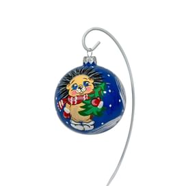 Елочная игрушка Ежик