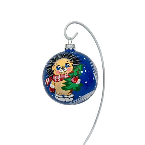 Елочная игрушка Ежик