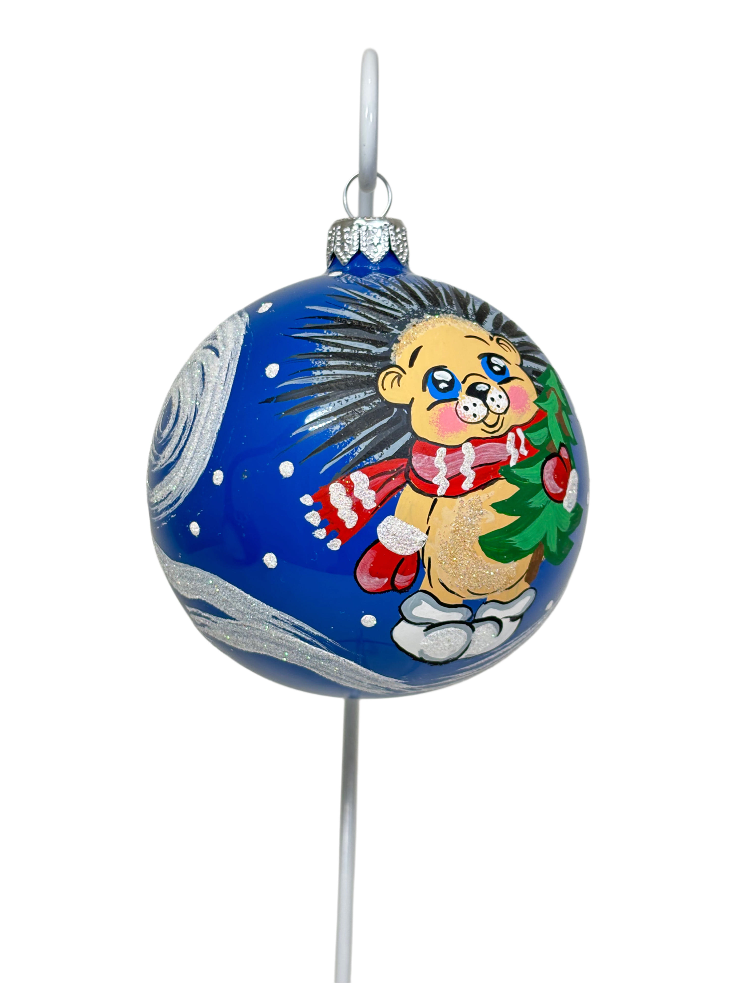 Елочная игрушка Ежик