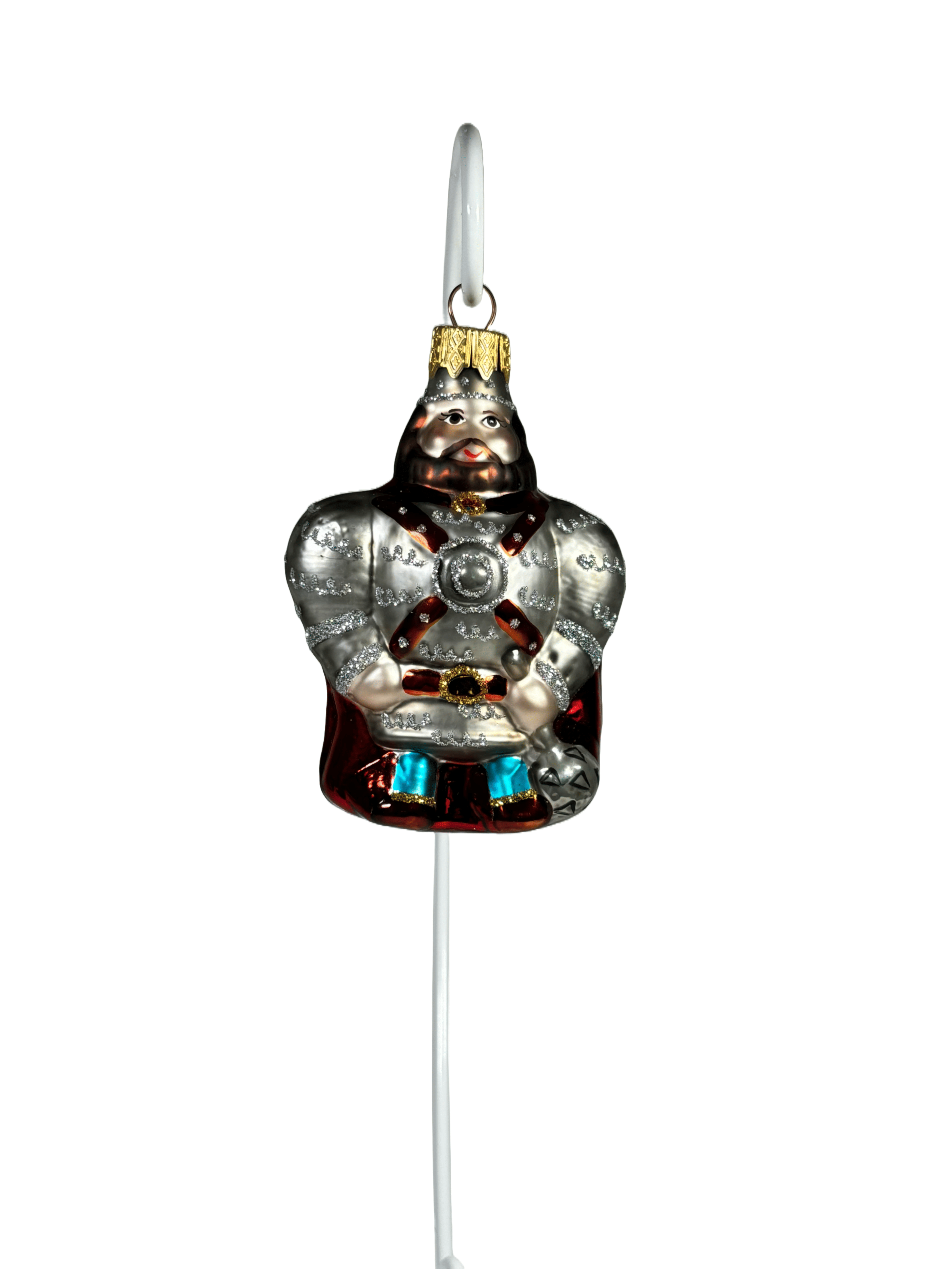 Елочная игрушка Богатырь Илья Муромец