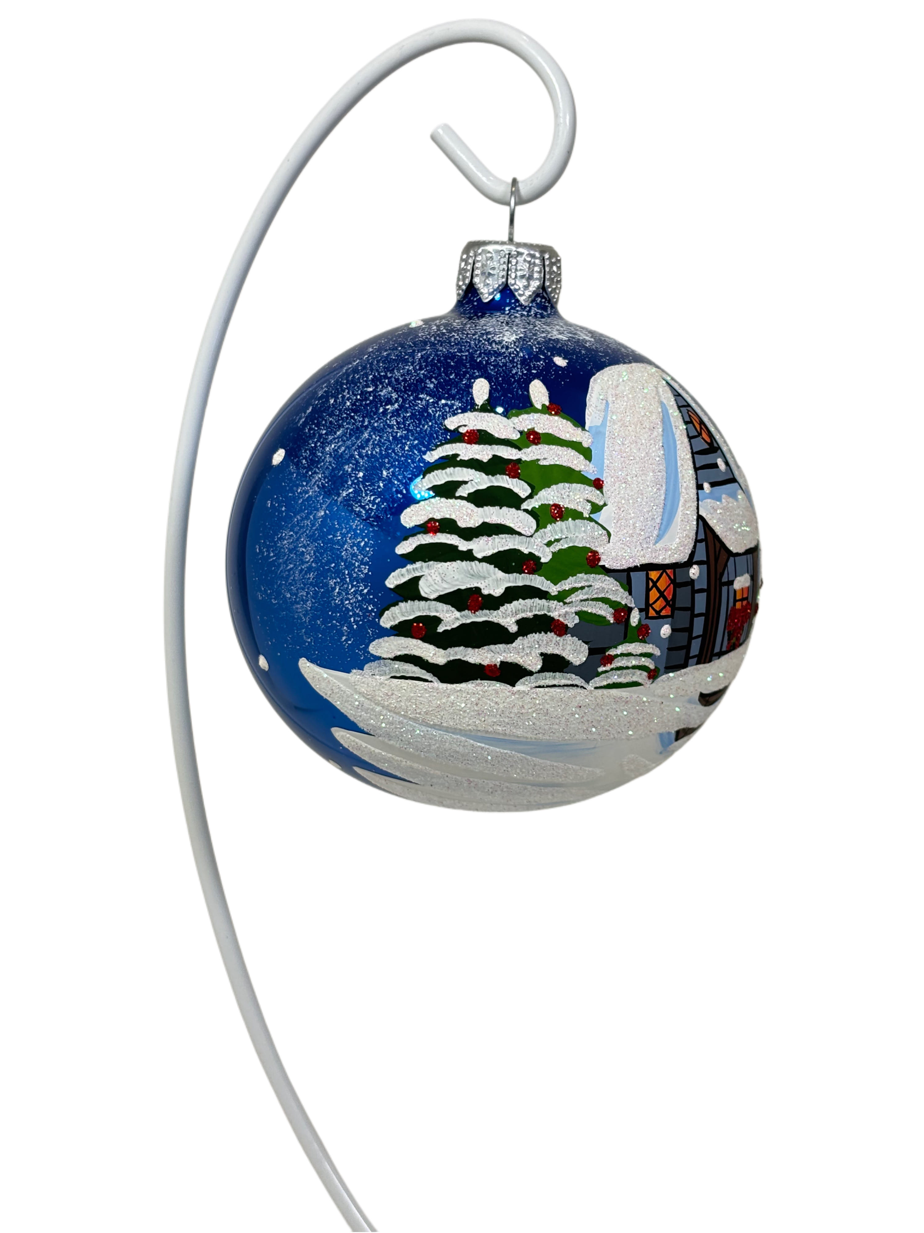 Елочная игрушка Домик с крыльцом арт.re - 18