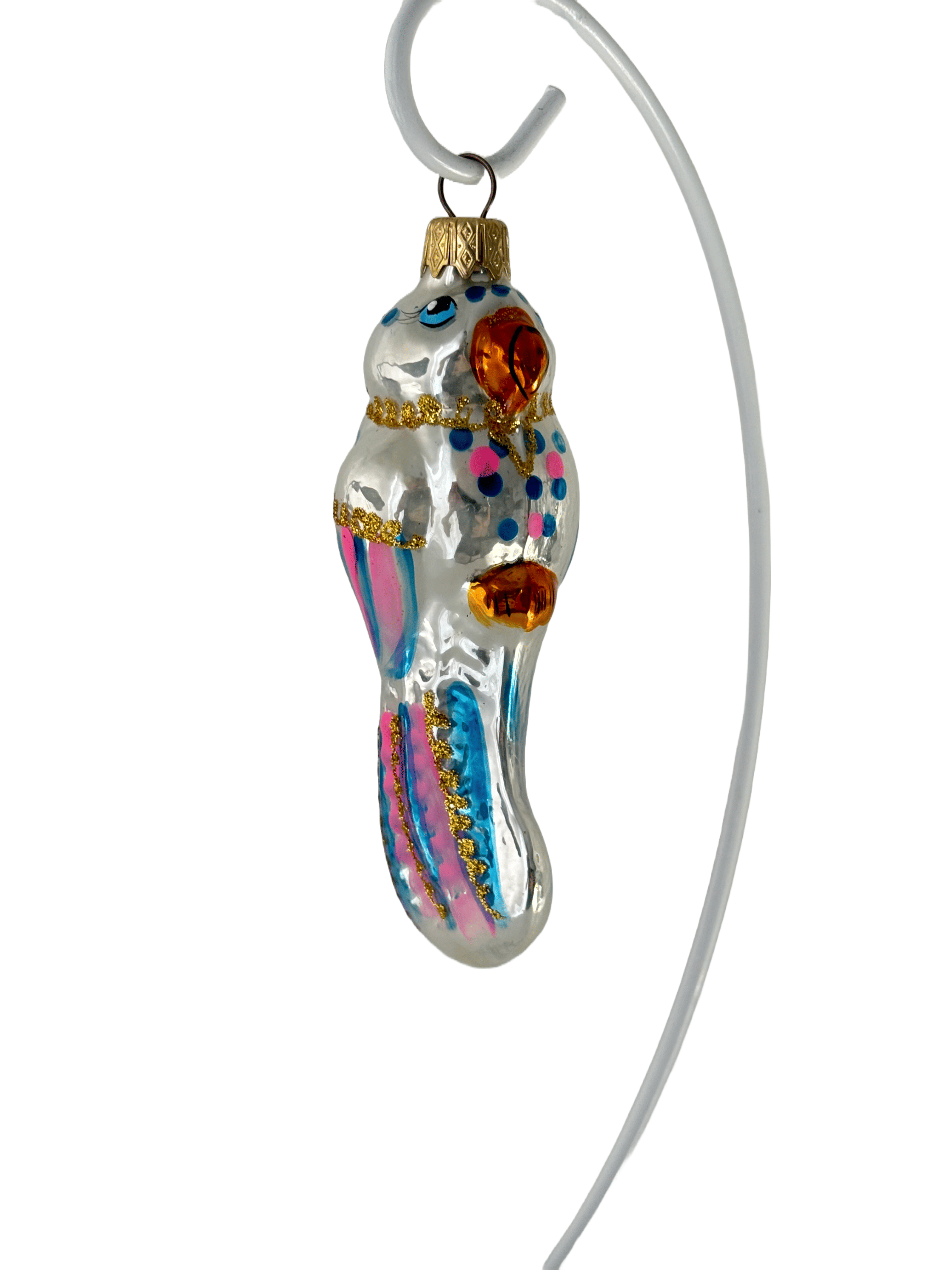 Елочная игрушка Попугай