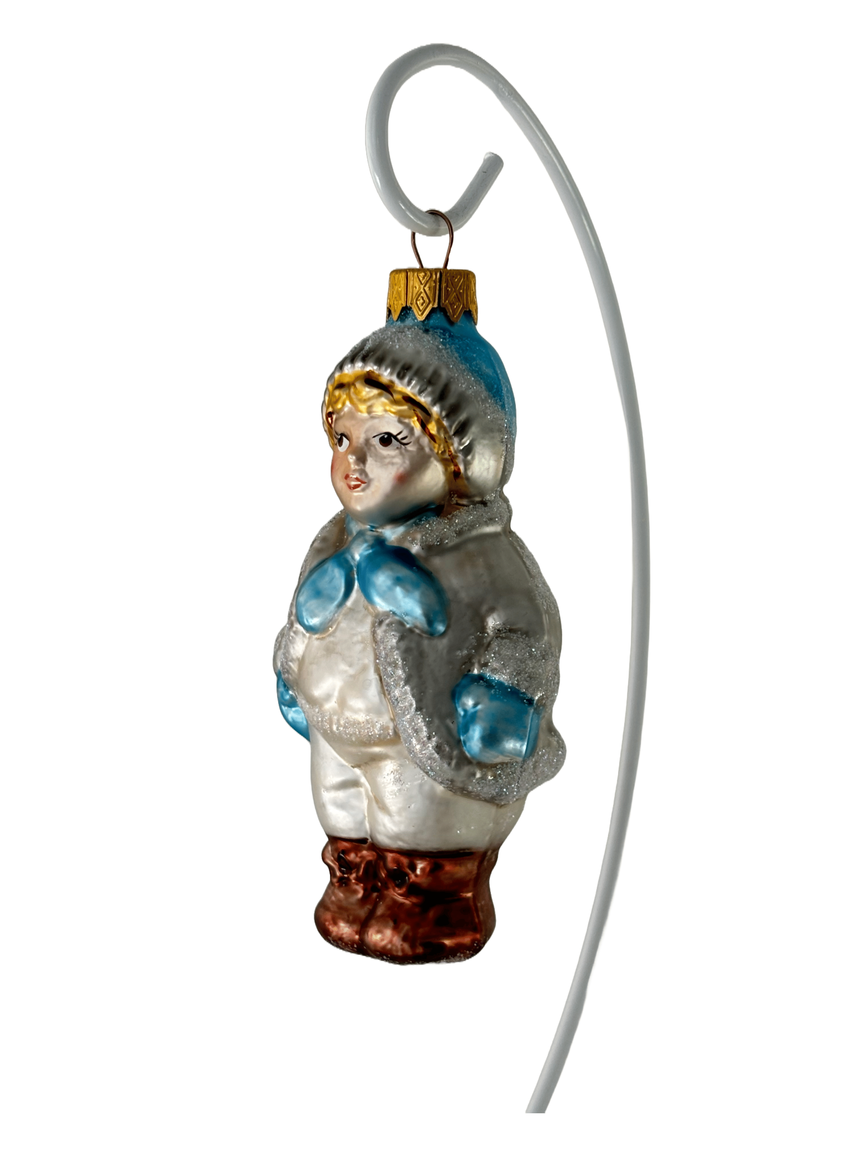 Елочная игрушка Мальчик в шарфике