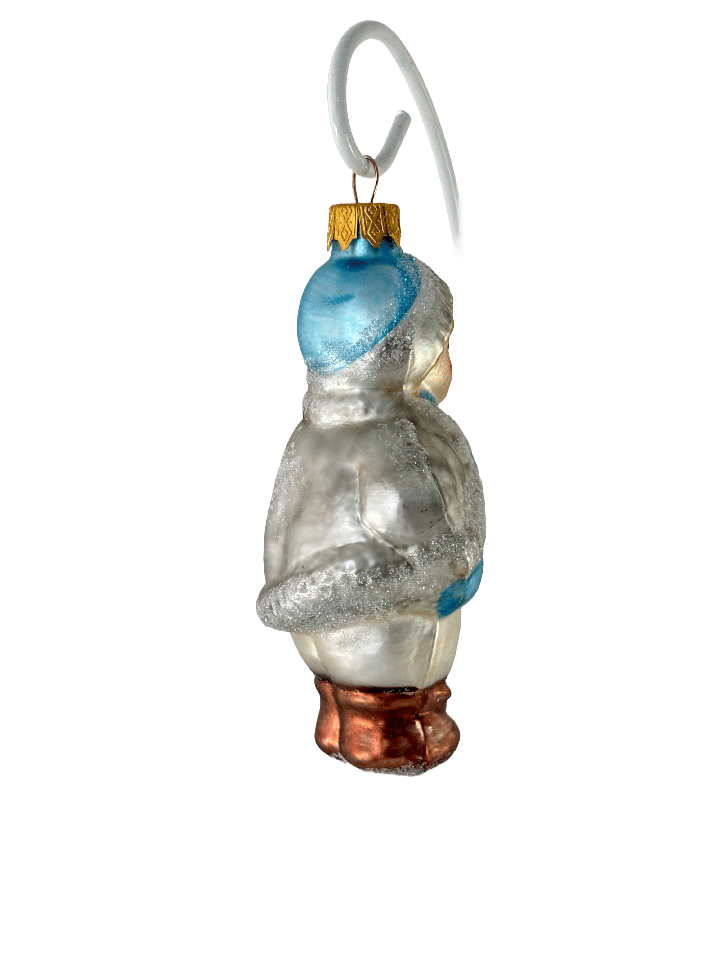 Елочная игрушка Мальчик в шарфике