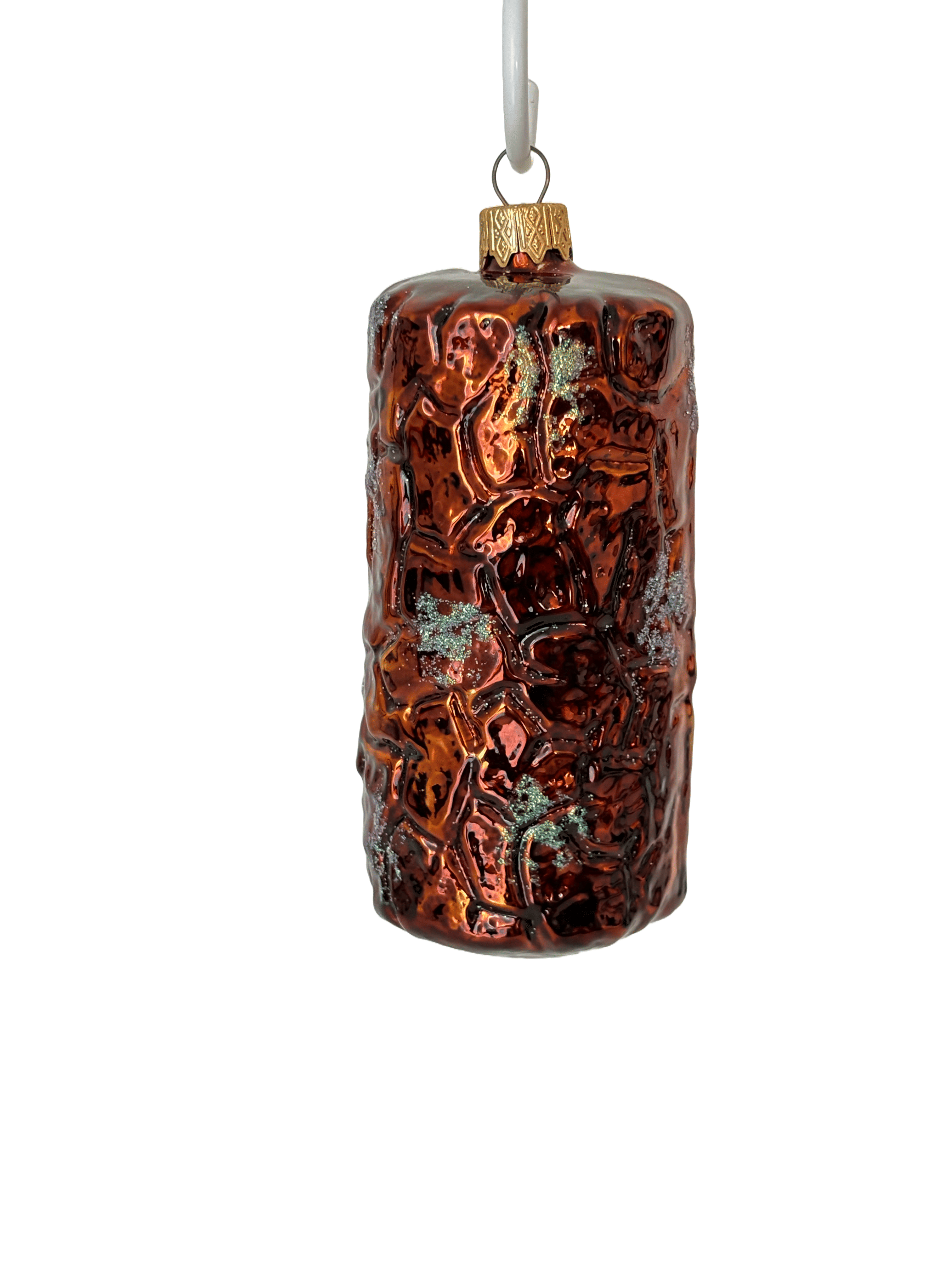 Елочная игрушка Сова в дупле