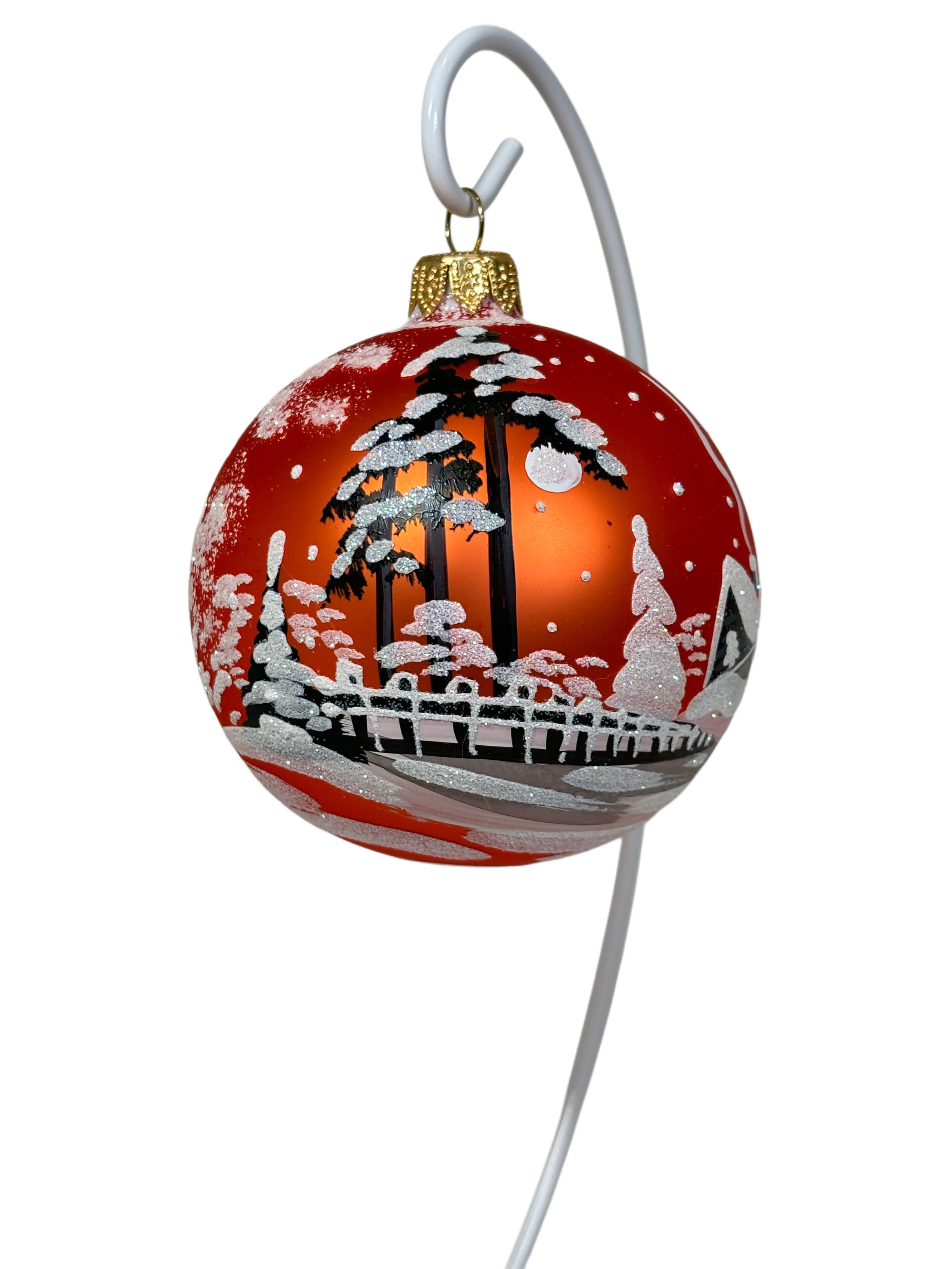 Елочная игрушка Морозный день