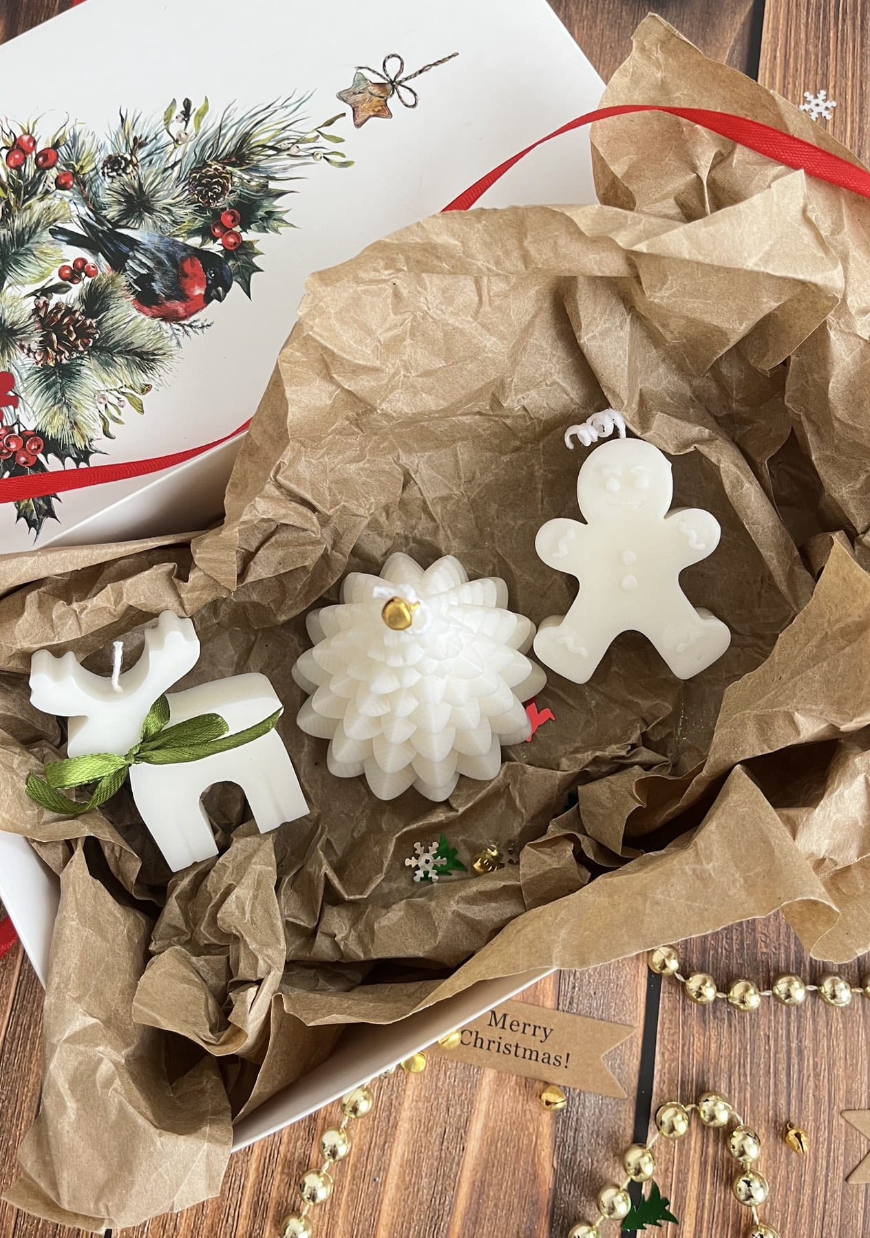 Набор свечей новогодний № 1