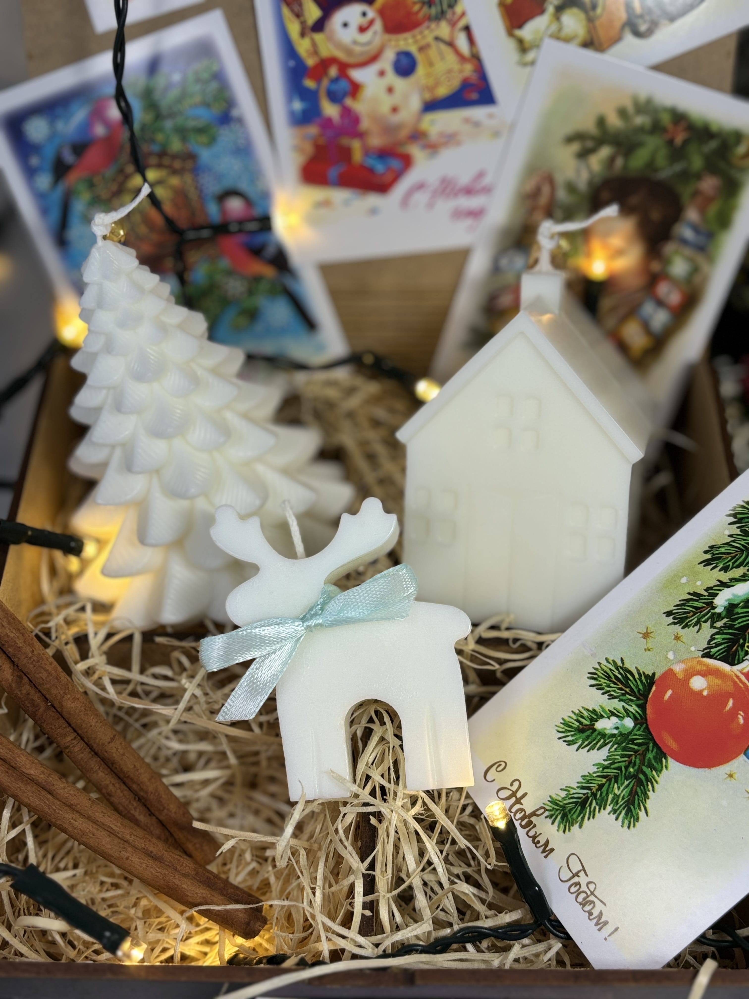 Набор свечей новогодний № 3