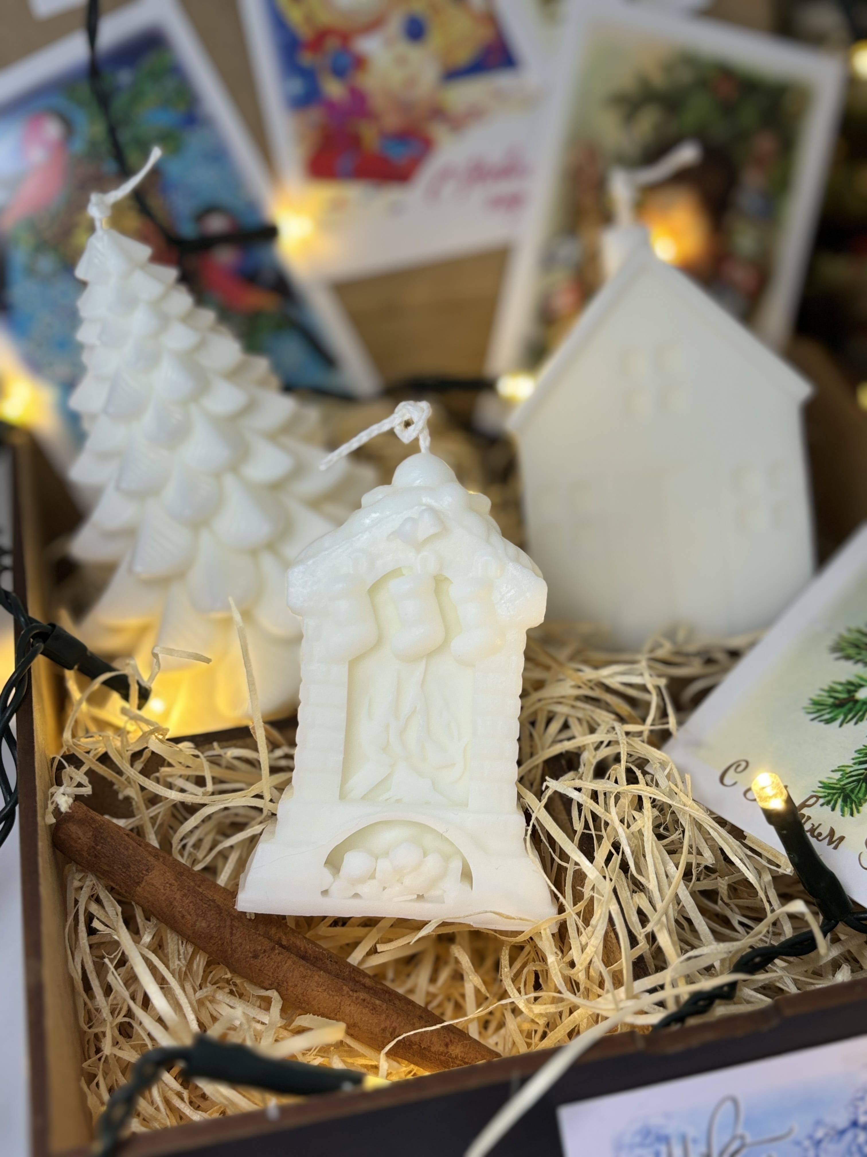 Набор свечей новогодний № 7