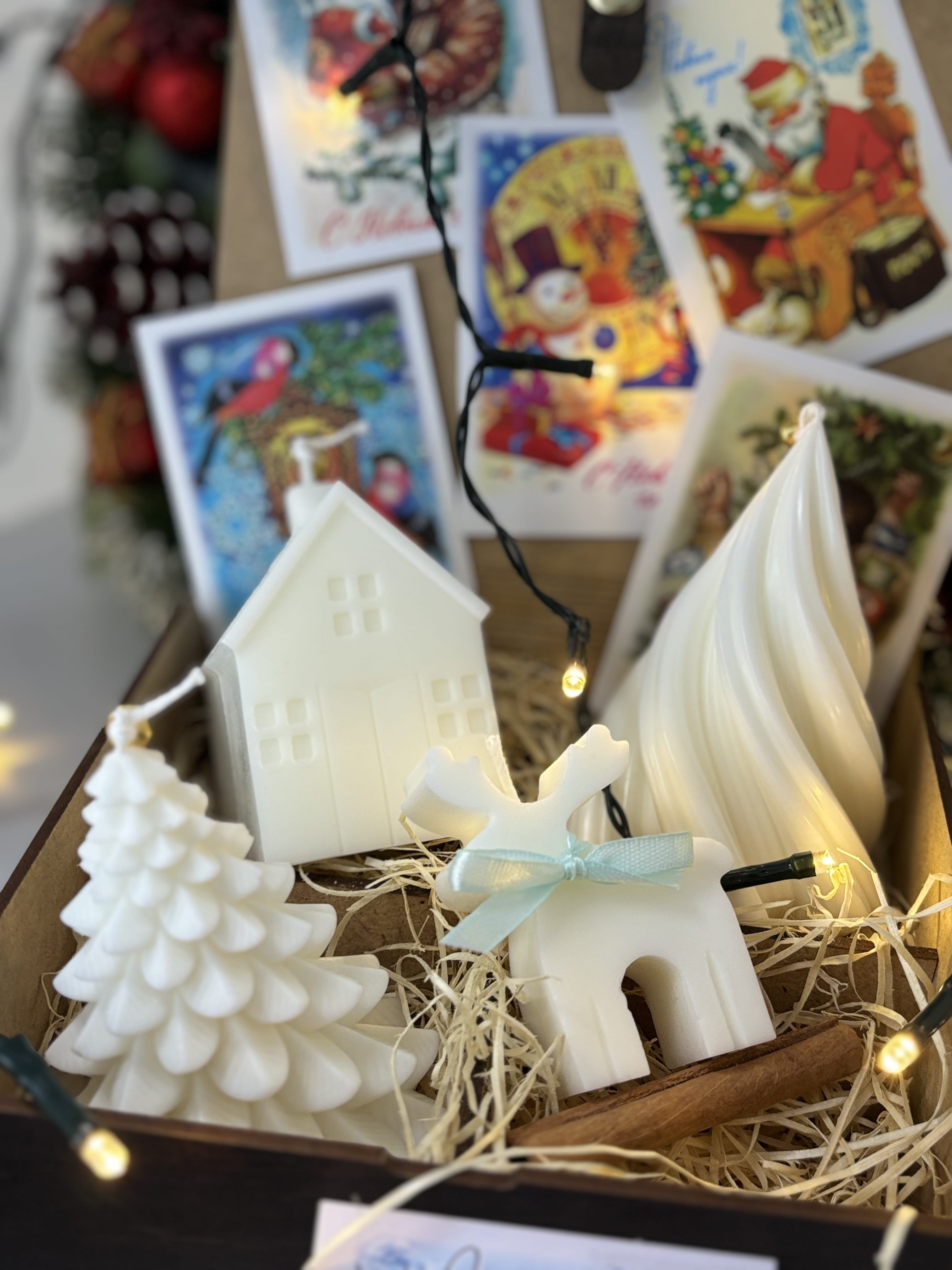 Набор свечей новогодний № 11