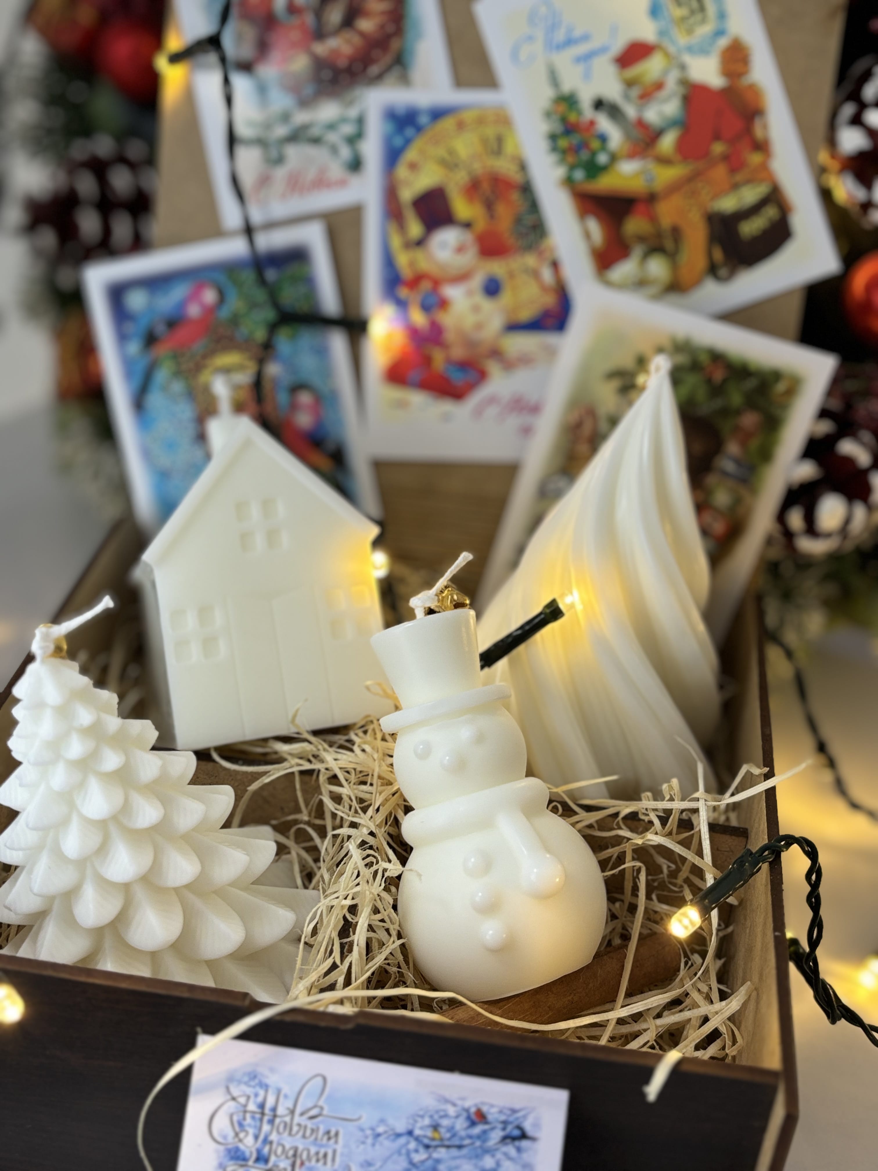 Набор свечей новогодний № 13