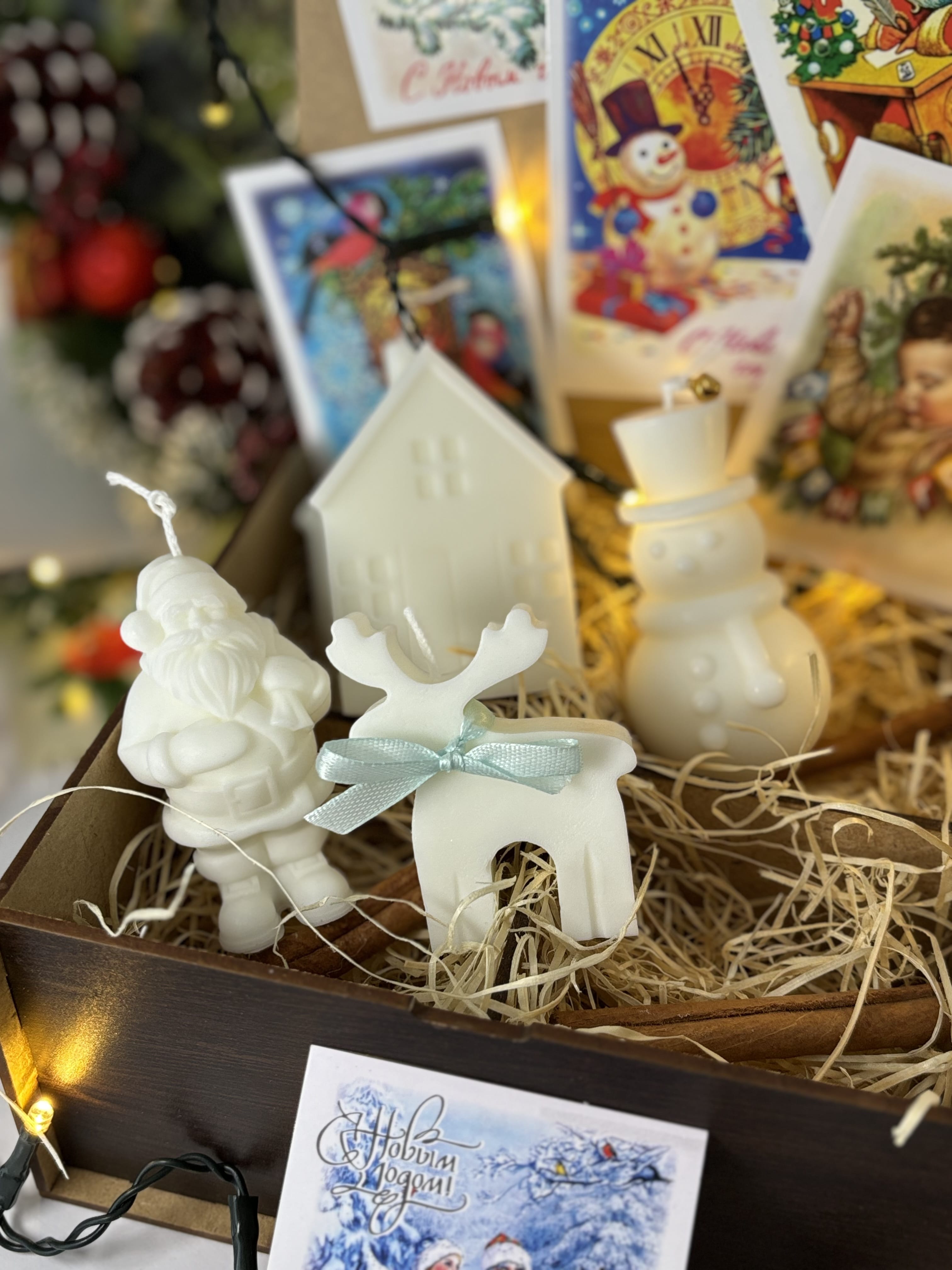 Набор свечей новогодний № 15