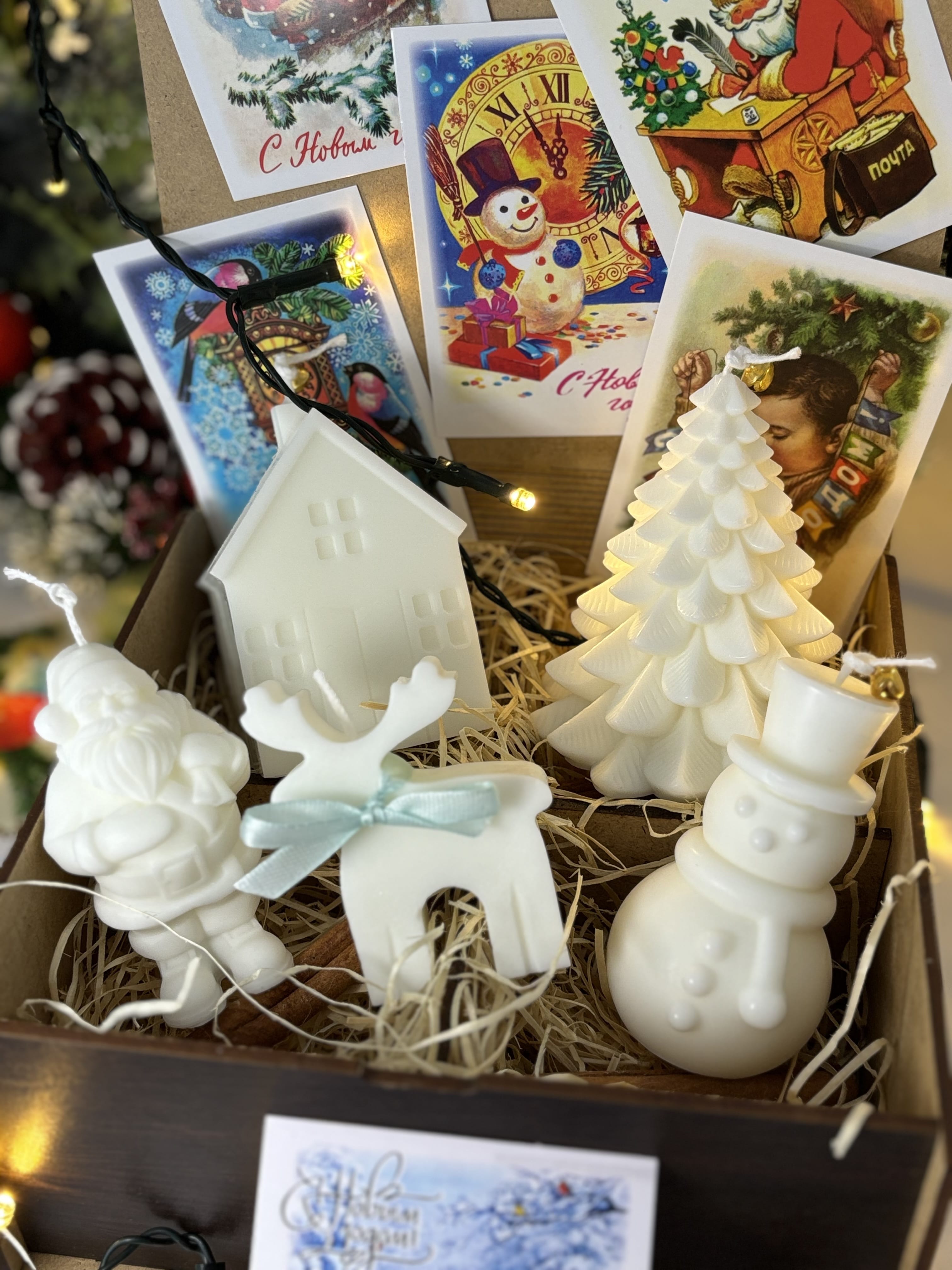 Набор свечей новогодний № 16