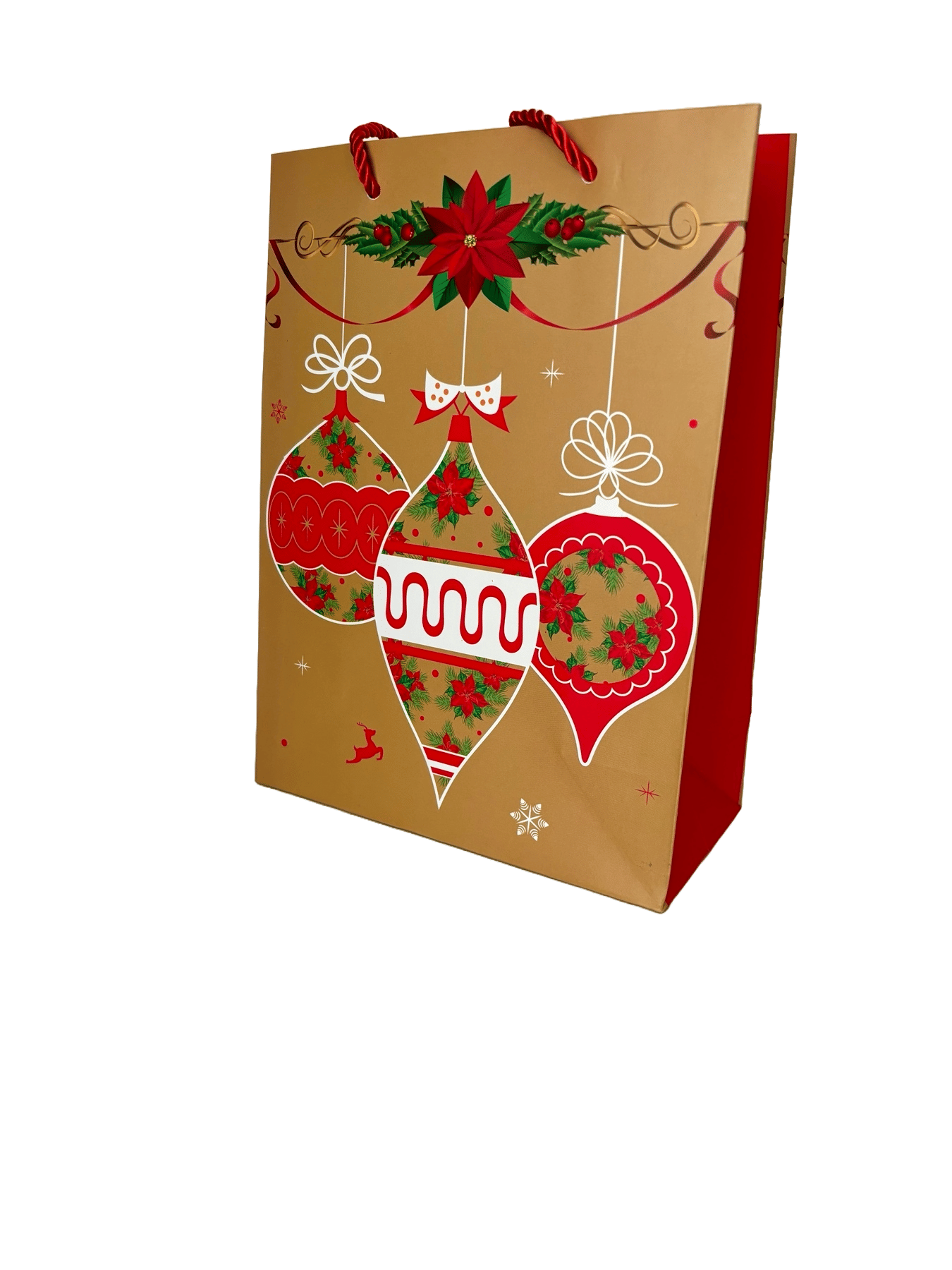 Пакет подарочный Елочные шары