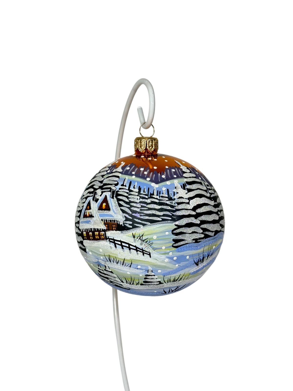 Елочная игрушка Зима