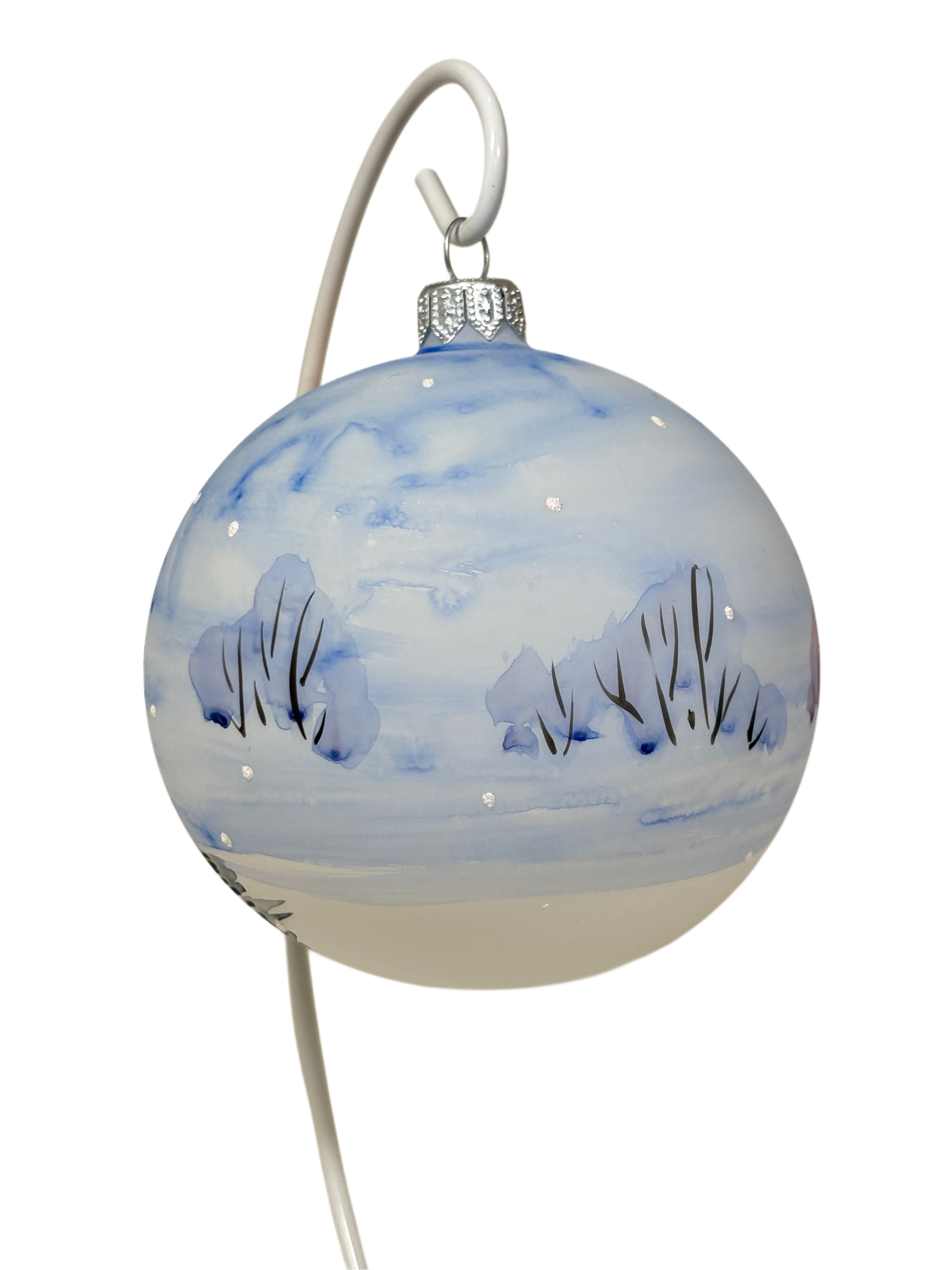 Елочная игрушка Зарево