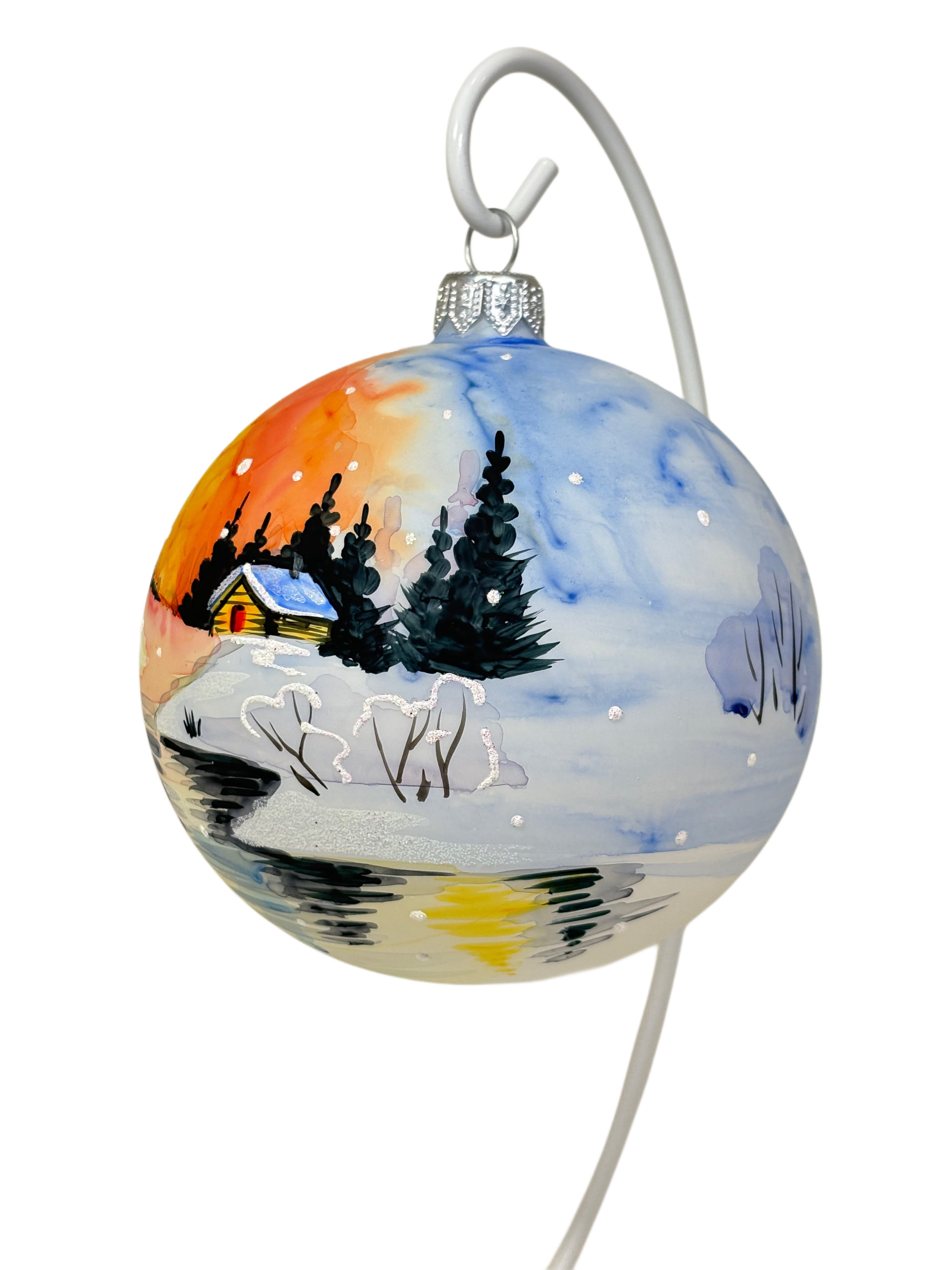 Елочная игрушка Зарево