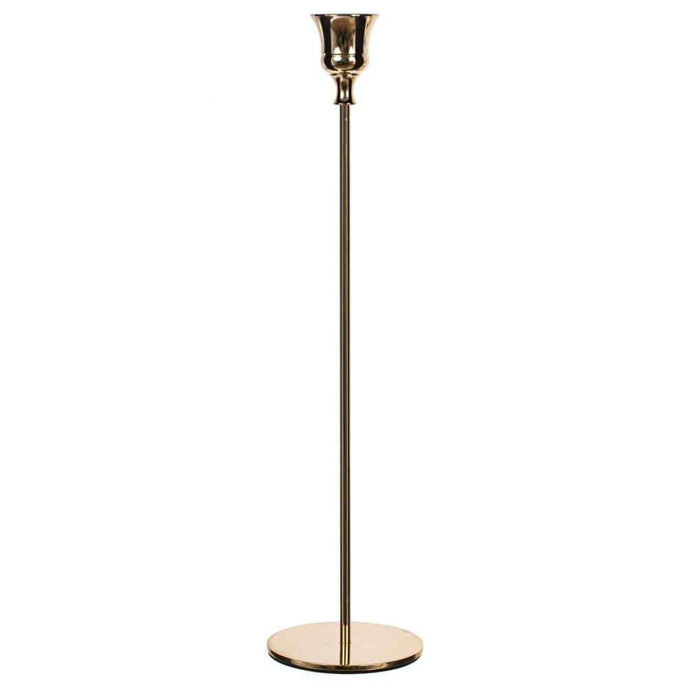 Подсвечник золото 27 см