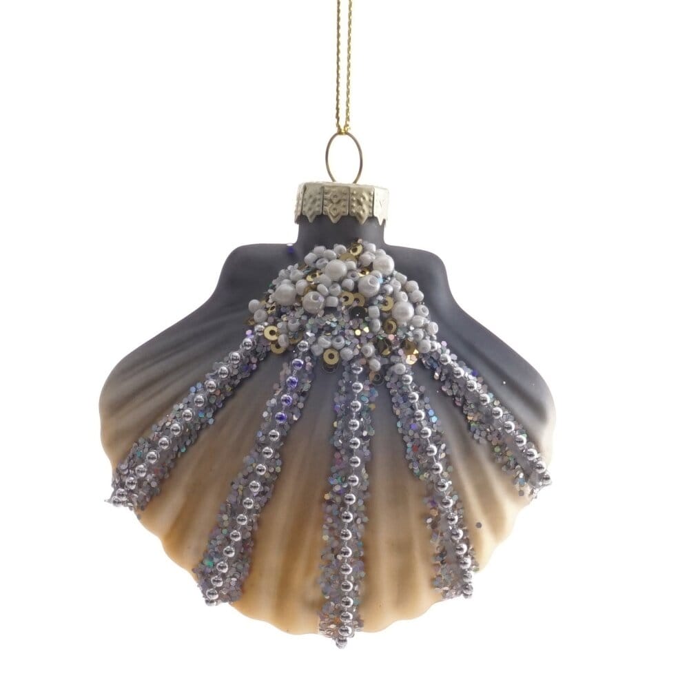 Новогоднее украшение Ракушка 1