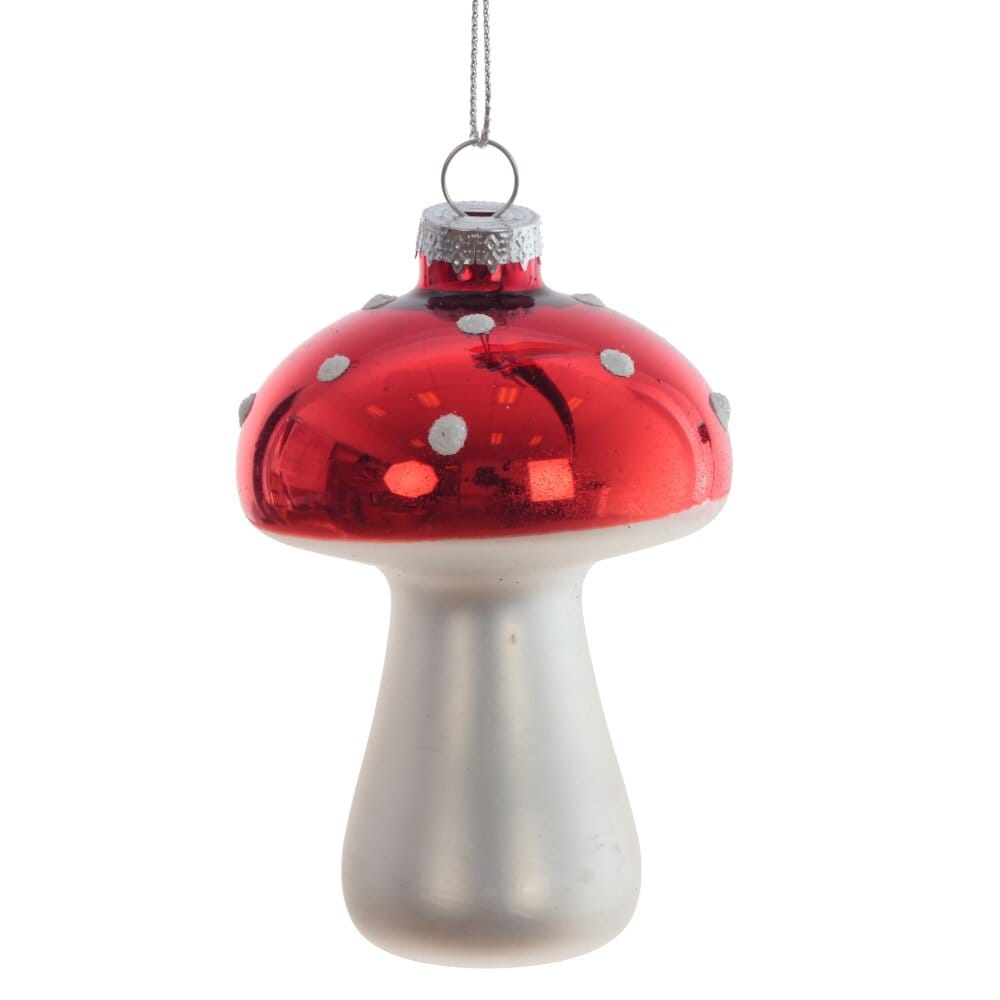 Елочная игрушка Мухомор