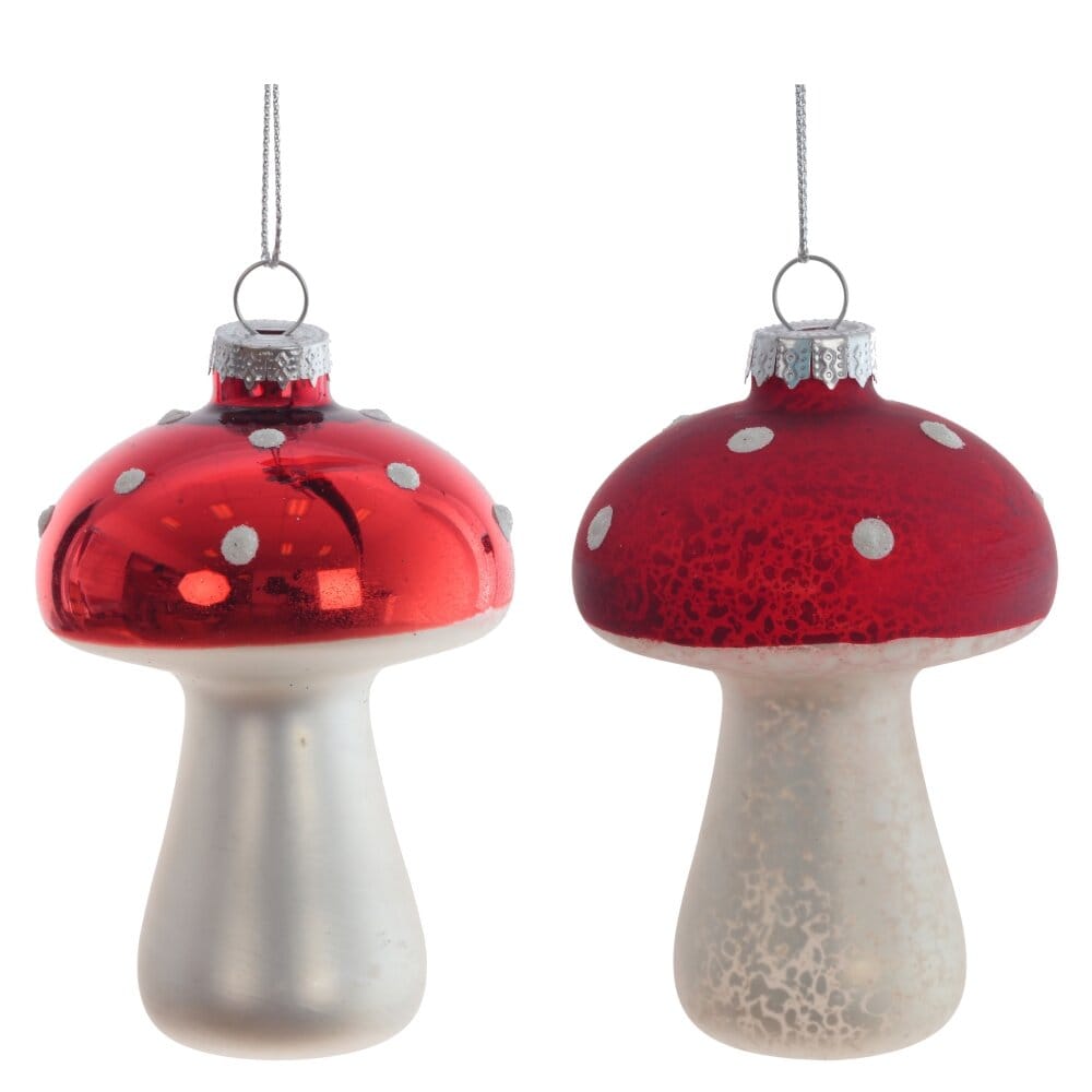 Елочная игрушка Мухомор